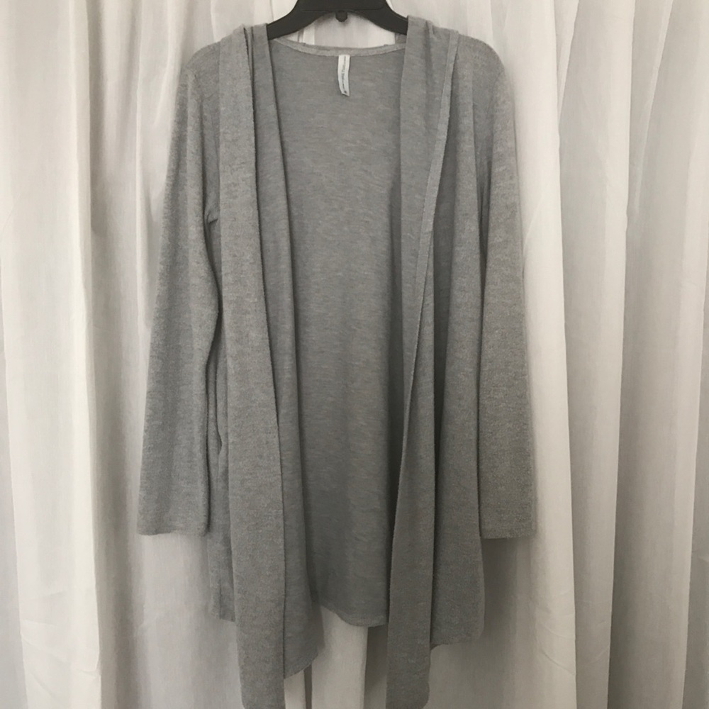 Grey Hooded Sweater